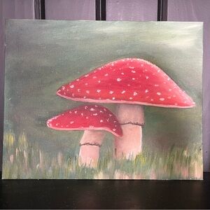 Whimsical Forest Mushrooms